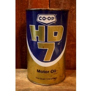 画像: dp-251008-87 CO-OP / HD 7 One Quart Motor Oil Can