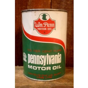 画像: dp-251008-78 Wm. Penn MOTOR OIL One U.S. Quart Can