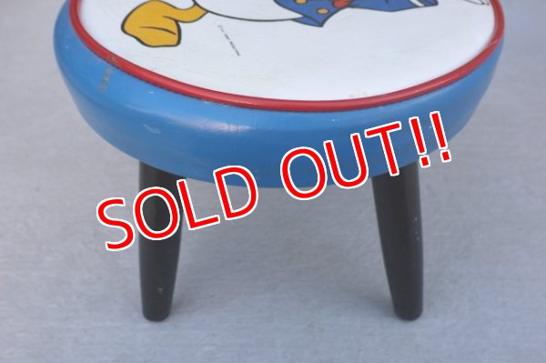 画像7: ct-251105-03 Donald Duck 1960's Kid's Stool