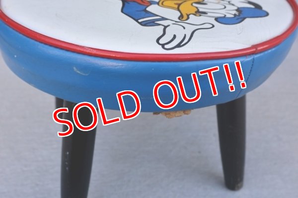 画像10: ct-251105-03 Donald Duck 1960's Kid's Stool