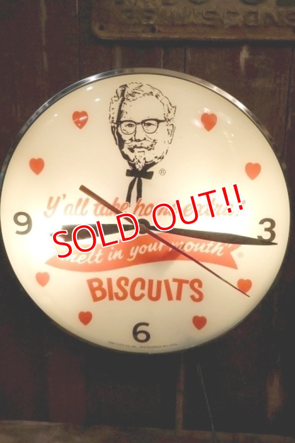 画像1: dp-251008-31 Kentucky Fried Chicken (KFC) / 1960's-1970's PAM CLOCK