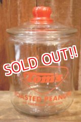 画像: dp-251008-30 TOM'S TOASTED PEANUTS 1940's-1950's GLASS JAR
