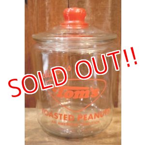 画像: dp-251008-30 TOM'S TOASTED PEANUTS 1940's-1950's GLASS JAR