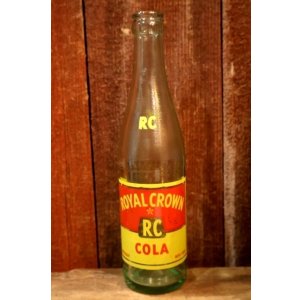 画像: dp-251201-04 ROYAL CROWN COLA / 1950's 10 FL. OZ. Bottle