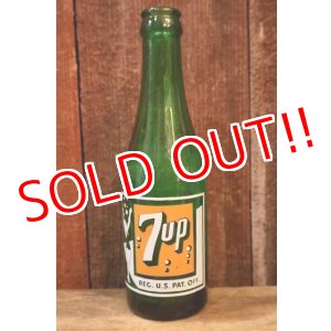 画像: dp-251201-07 7 Up / 1940's 7 FL. OZ. Bottle
