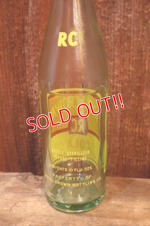 画像4: dp-251201-04 ROYAL CROWN COLA / 1950's 10 FL. OZ. Bottle