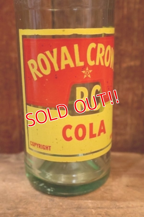 画像2: dp-251201-04 ROYAL CROWN COLA / 1950's 10 FL. OZ. Bottle