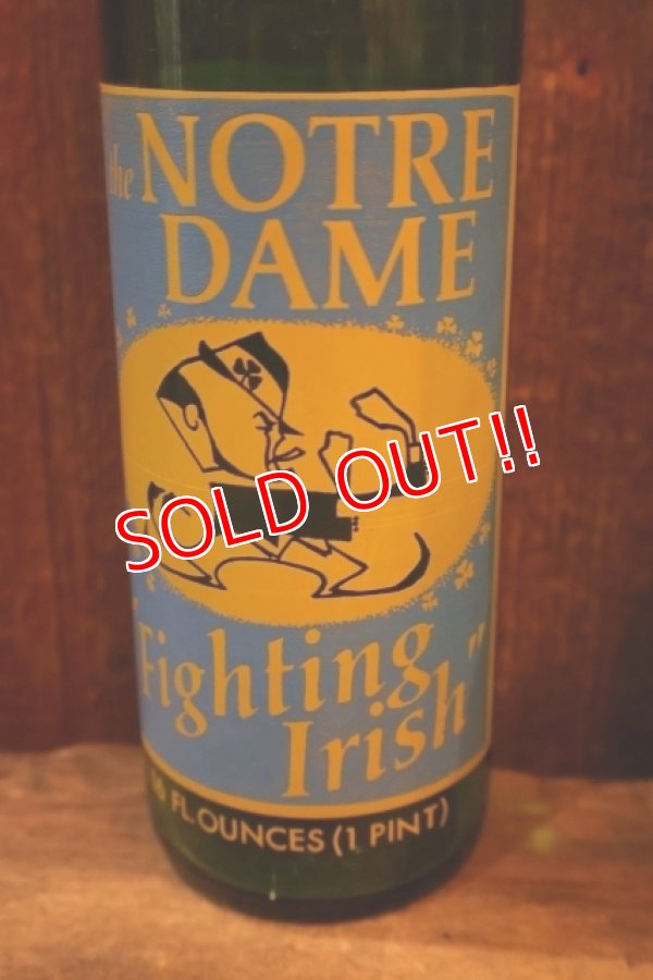 画像2: dp-251201-08 7 Up / the NOTRE DAME Fighting Irish 1970's Bottle