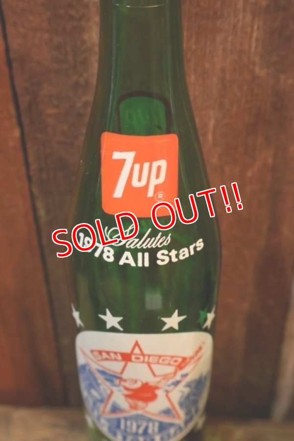 画像3: dp-251201-09 7 Up / 1978 MLB ALL STAR 16 FL.OZ Bottle