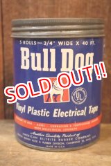 画像: dp-251201-17 AMERICAN BILTRITE RUBBER COMPANY / 1950's Bull Dog Vinyl Plastic Electrical Tape Box