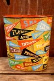 画像2: dp-251201-03 CHEINCO 1950's College Pennant Trash Can