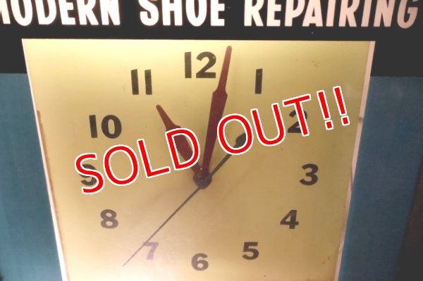 画像3: dp-251201-01 CAT'S PAW CAT-TEX / 1950's Advertising Lighted Clock