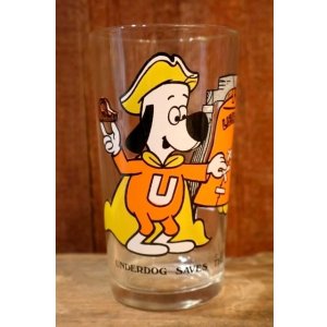 画像: gs-251201-05 Under Dog / Arby's 1970's Novelty 11 oz. Glass