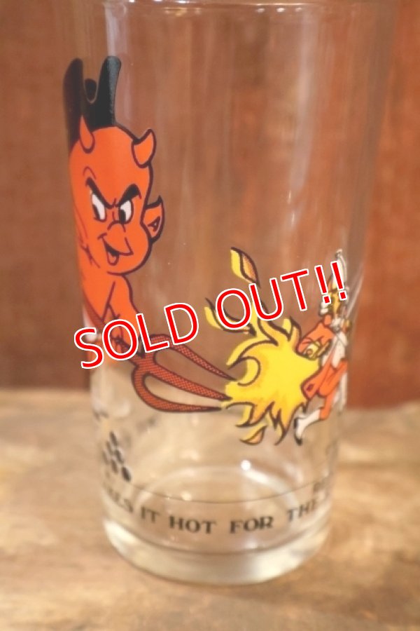 画像3: gs-251201-01 Hot Stuff / Arby's 1970's Novelty 11 oz. Glass