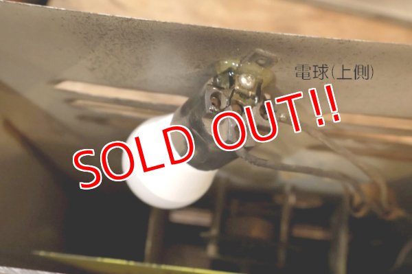 画像18: dp-251201-01 CAT'S PAW CAT-TEX / 1950's Advertising Lighted Clock