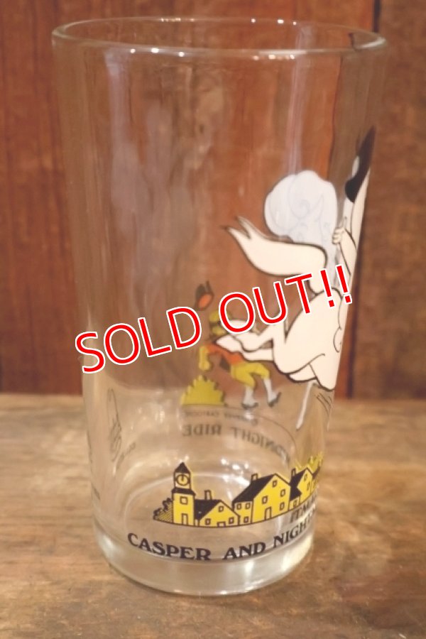 画像4: gs-251201-02 Casper & Nightmare / Arby's 1970's Novelty 11 oz. Glass