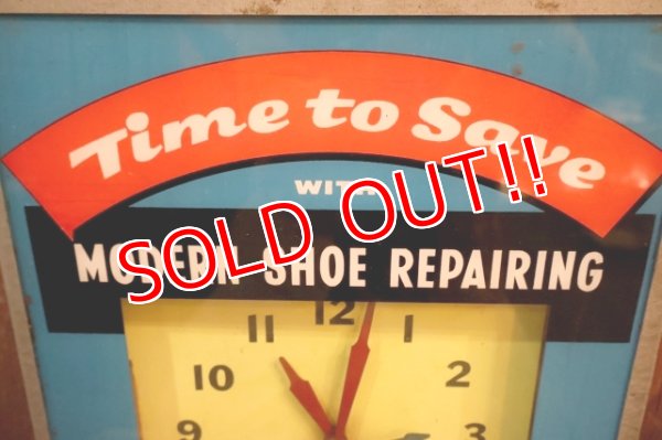 画像8: dp-251201-01 CAT'S PAW CAT-TEX / 1950's Advertising Lighted Clock