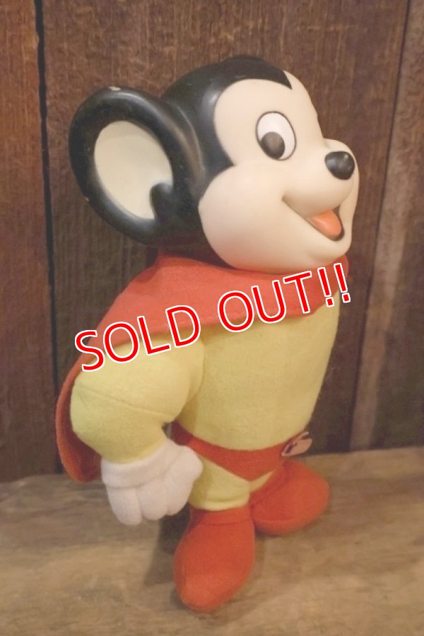 画像3: ct-251201-33 Mighty Mouse / Hamilton Gifts 1988 Rubber Face Plush Doll