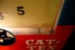 画像6: dp-251201-01 CAT'S PAW CAT-TEX / 1950's Advertising Lighted Clock