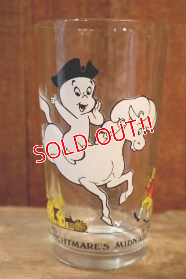 画像1: gs-251201-02 Casper & Nightmare / Arby's 1970's Novelty 11 oz. Glass