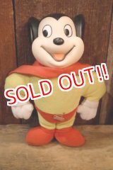 画像: ct-251201-33 Mighty Mouse / Hamilton Gifts 1988 Rubber Face Plush Doll