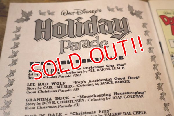 画像8: ct-251201-06 Walt Disney's Holiday Parade 1991 Comic