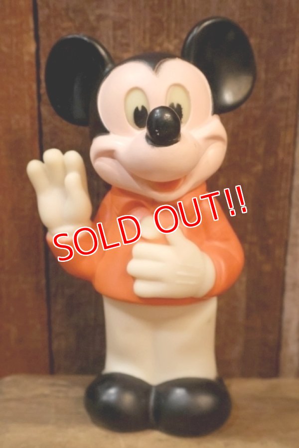 画像1: ct-251201-13 Mickey Mouse / Gabriel 1970's Rubber Doll