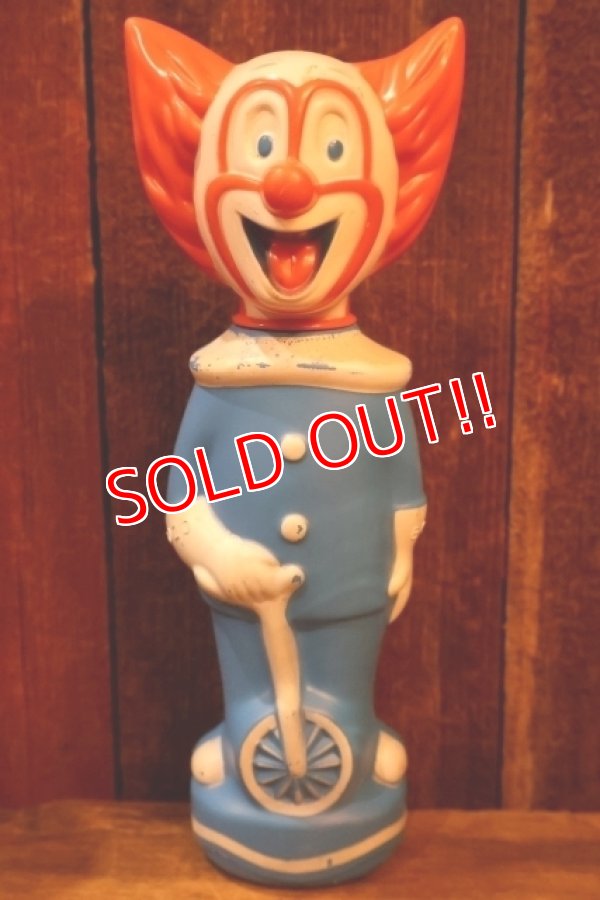 画像1: ct-251201-26 Bozo the Clown / COLGATE-PALMOLIVE 1960's SOAKY BOTTLE