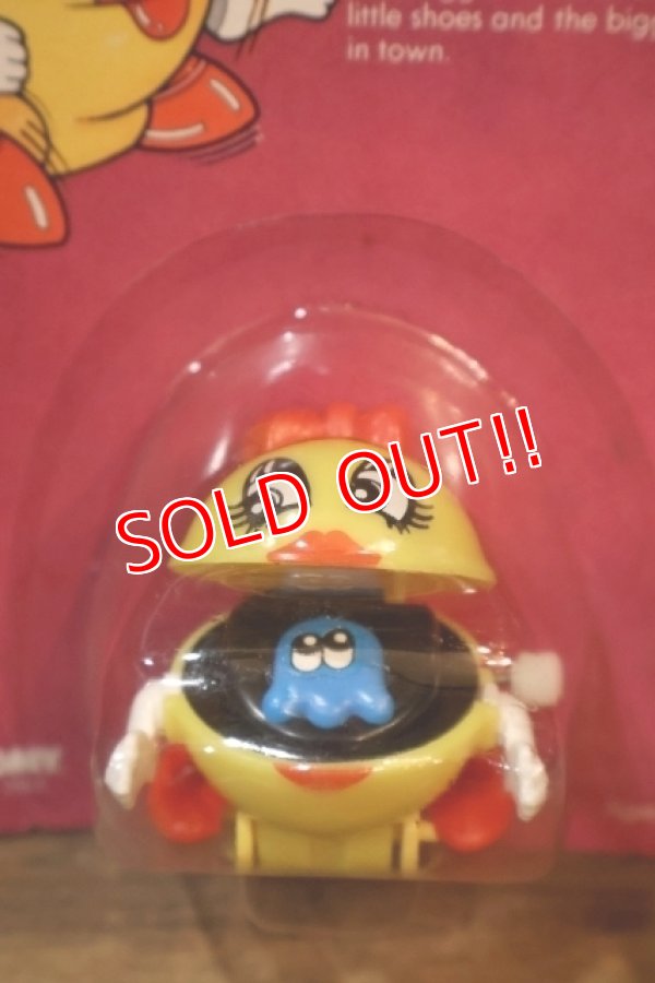 画像2: ct-251105-80 Ms. PAC MAN / TOMY 1982 Wind Up Toy