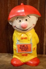 画像: ct-251201-54 PLAY PAL PLASTIC. 1971 Marty "For A Rainy Day" Coin Bank