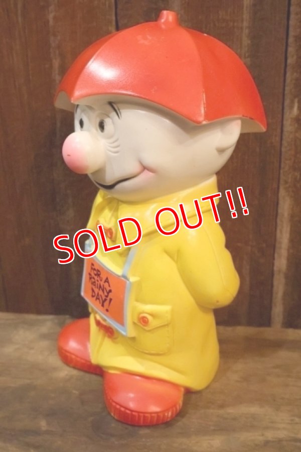 画像4: ct-251201-54 PLAY PAL PLASTIC. 1971 Marty "For A Rainy Day" Coin Bank