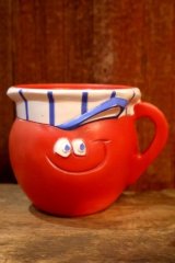 画像: ct-180110-04 Pillsbury / Funny Face Plastic Mug 1969  "Choo Choo Cherry"