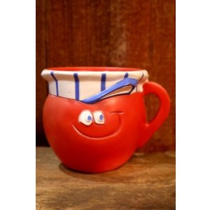 画像: ct-180110-04 Pillsbury / Funny Face Plastic Mug 1969  "Choo Choo Cherry"