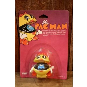 画像: ct-251105-80 Ms. PAC MAN / TOMY 1982 Wind Up Toy