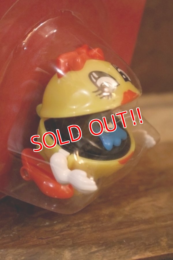 画像3: ct-251105-80 Ms. PAC MAN / TOMY 1982 Wind Up Toy