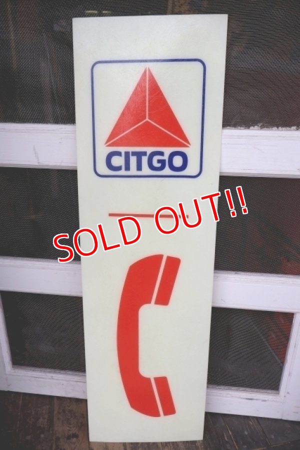 画像1: dp-251008-35 CITGO 2000's Public Phone Side Panel