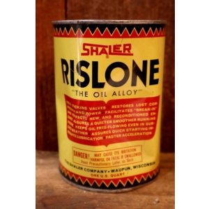 画像: dp-251008-87 SHALER RISLONE "THE OIL ALLOY" One U.S. Quart Can
