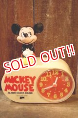 画像: ct-251201-50 Mickey Mouse / CONCEPT 2000 1970's Alarm Clock Radio