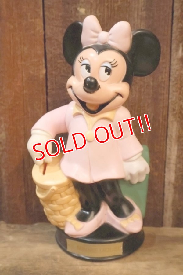 画像1: ct-250618-07 Minnie Mouse / Animal Toys Plus 1970's Coin Bank