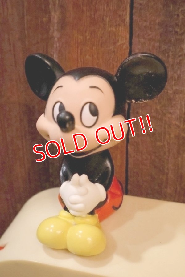 画像2: ct-251201-50 Mickey Mouse / CONCEPT 2000 1970's Alarm Clock Radio