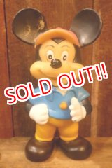 画像: ct-251010-18 Mickey Mouse / 1980's Rubber Doll "JAPAN"