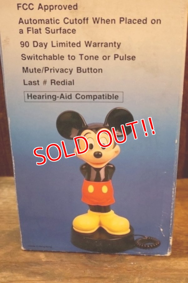 画像12: ct-251201-51 Mickey Mouse / Synanon 1988 TELEPHONE