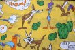 画像2: ct-251201-30 Road Runner & Wile E. Coyote / 1970's Flat Sheet (Twin Size)