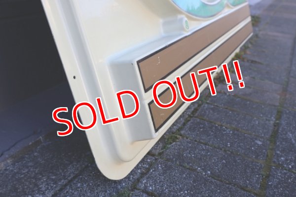 画像12: dp-250531-08 【※店頭ピックのみ】Quaker State 1980's Large Plastic Sign