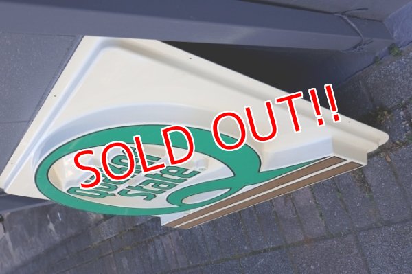 画像10: dp-250531-08 【※店頭ピックのみ】Quaker State 1980's Large Plastic Sign