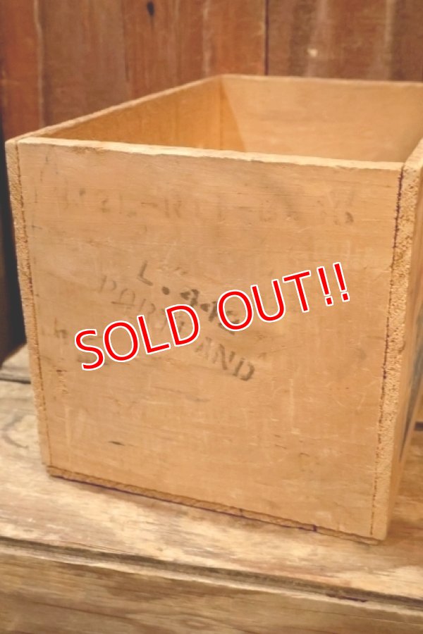 画像6: dp-251201-19 Libby McNeill & Libby ROAST BEEF 1950's Wood Box