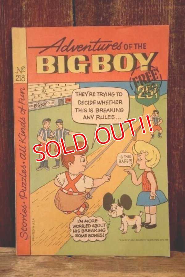 画像1: ct-251201-06 Adventures OF THE BIG BOY / 1975 No.218 Comic