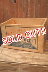 画像: dp-251201-19 Libby McNeill & Libby ROAST BEEF 1950's Wood Box