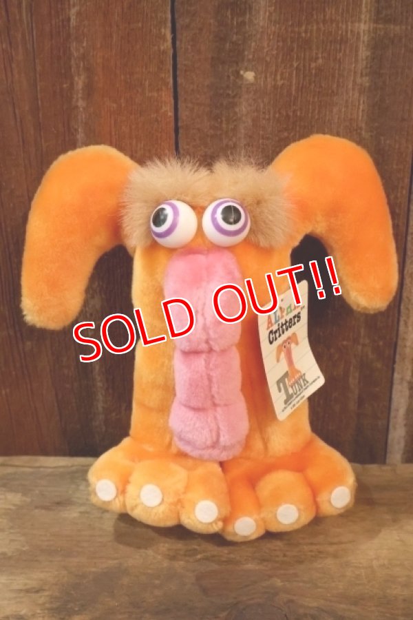 画像1: ct-260106-20 ALPHA Critters 1986 "TUNK" PLUSH DOLL