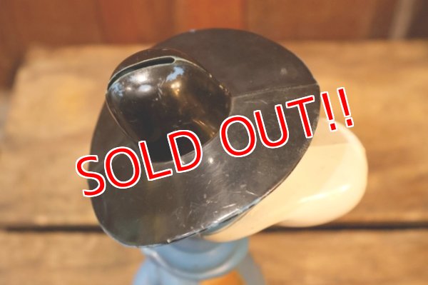 画像8: ct-251201-27 Quick Draw McGraw / Knickerbocker 1960's Plastic Coin Bank